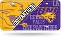 University of Northern Iowa Panthers Metal Auto Tag License Plate, Split Design, 6x12 Inch