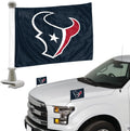 FANMATS ProMark NFL Houston Texans Flag Set 2-Piece Ambassador Style, Team Color, One Size