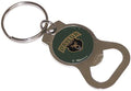 Baylor University Bears Premium Solid Metal Keychain Bottle Opener, Carbon Fiber Design