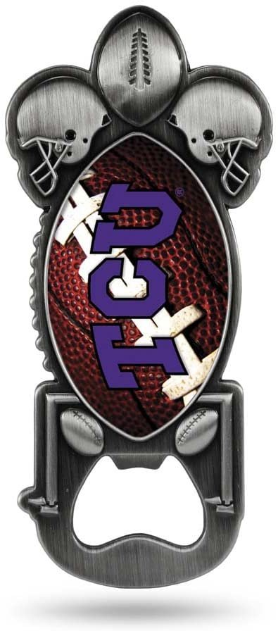 Rico PYS260501 NCAA TCU TCU Party Starter Football Sports Fan Charms, Multicolor, One Size