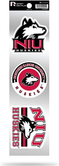 Northern Illinois Huskies NIU Triple Retro Throwback Spirit Decals Flat Vinyl Auto Home Sticker Sheet University of