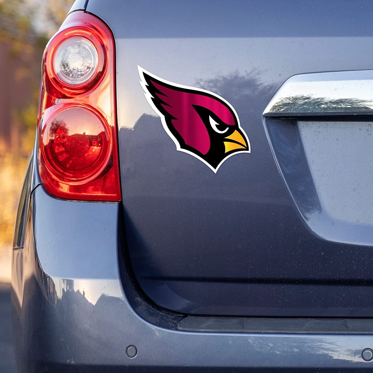 USC Trojans 5 Inch Die Cut Flat Vinyl Decal Sticker Chrome Metallic Shimmer Design Adhesive Backing