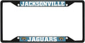 Fanmats NFL Jacksonville Jaguars Black Metal License Plate Frame