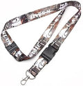 Kansas State University Wildcats Camo Lanyard Keychain Double Sided Breakaway Safety Design Adult 18 Inch