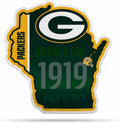 Green Bay Packers Pennant State Shape 18 Inch Soft Felt