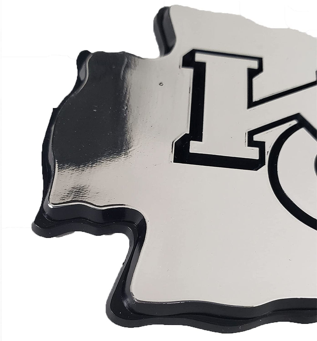 Winnipeg Jets Molded Plastic Auto Emblem, Silver Chrome Color, Raised, Adhesive Tape Backing