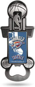 Oklahoma City Thunder Magnetic Metal Bottle Opener Party Starter