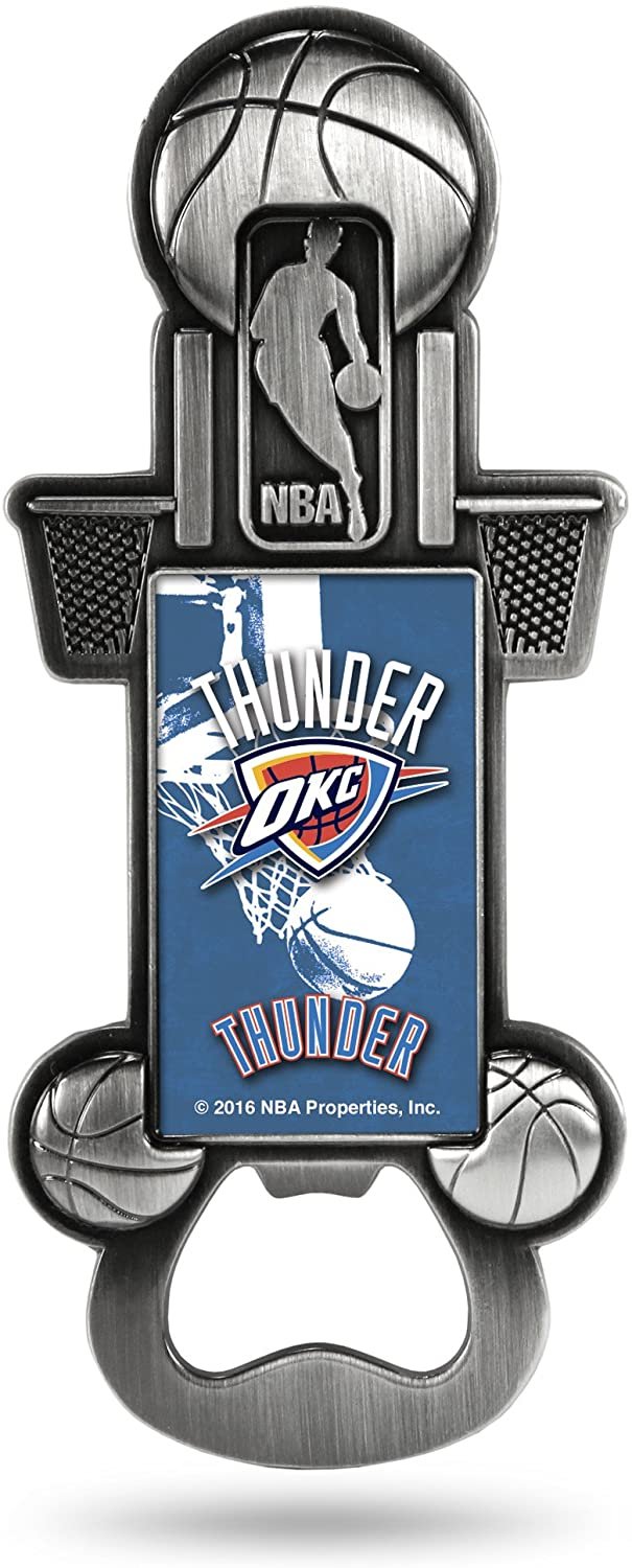 Oklahoma City Thunder Magnetic Metal Bottle Opener Party Starter