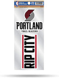 Portland Trailblazers Double Up Die Cut 2-Piece Sticker Sheet