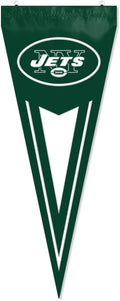 New York Jets 14x34 Inch Garden Flag Banner Yard Pennant Design Embroidered Outdoor