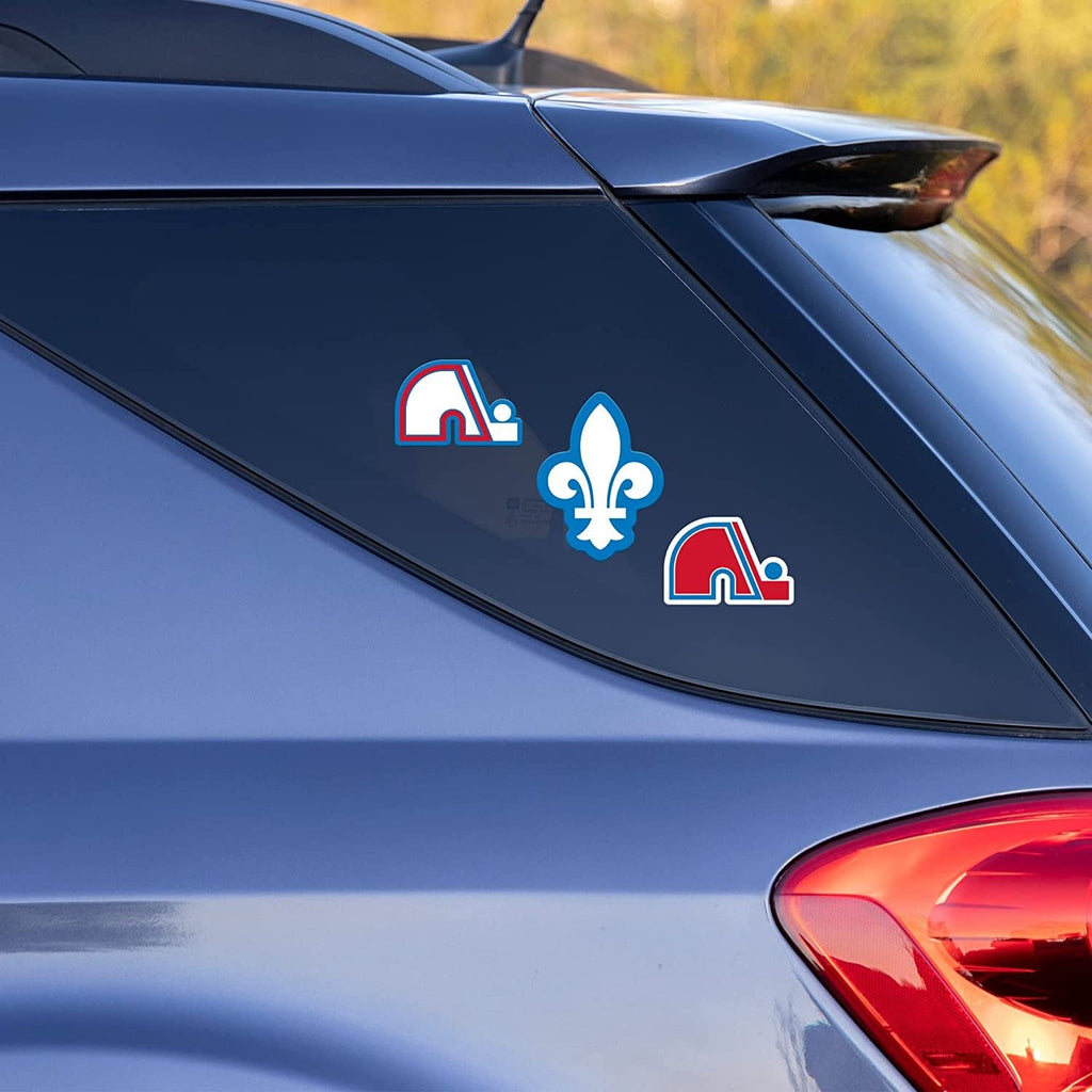 Rico Industries NBA Basketball Atlanta Hawks 3-Piece Retro Spirit Decals Retro Decal Set