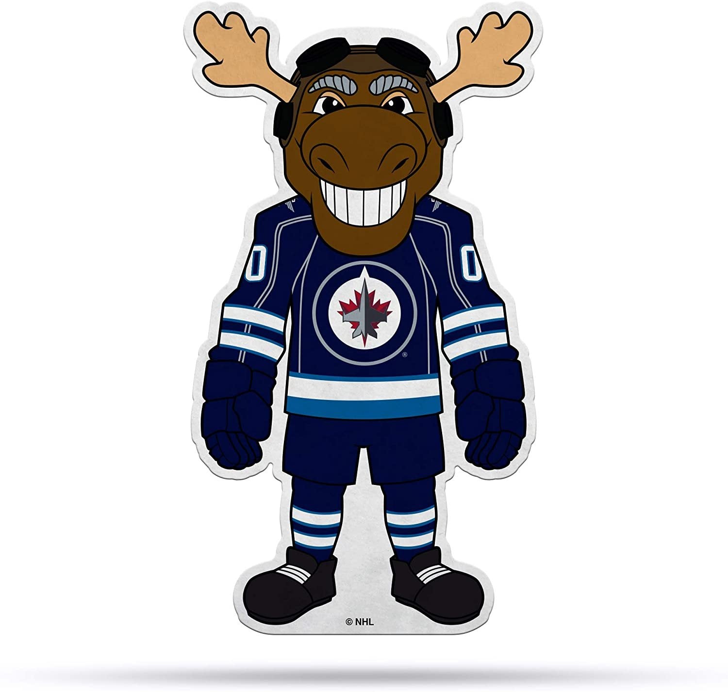 Winnipeg Jets MASCOT Design Pennant Soft Felt 18 Inch