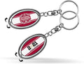 Alabama Crimson Tide 2020 Champions Keychain Metal Oval 2-sided Spinner Key Chain University of