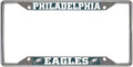 Philadelphia Eagles Metal License Plate Frame Chrome Tag Cover 6x12 Inch