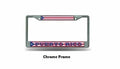 FIFA Puerto Rico Chrome Metal License Plate Tag Frame Cover World Cup Soccer