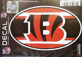 Cincinnati Bengals 5"x7" SUPER STRIPE Repositionable Vinyl Decal Auto Home Football