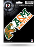 Florida A&M University Rattlers 5 Inch Die Cut Flat Vinyl Decal Sticker Adhesive Backing