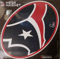 Houston Texans MEGA Style Logo 12" Magnet Heavy Duty Auto Home NFL Football