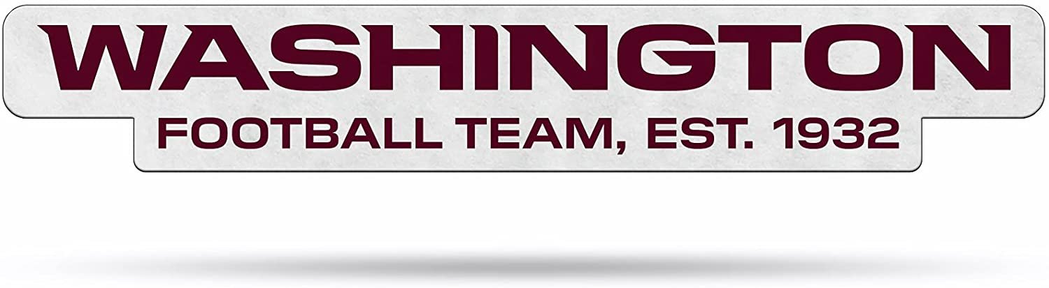Washington Commanders Football Team Soft Felt Pennant, Logo Design, Shape Cut, 18 Inch, Easy To Hang