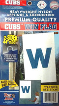 Chicago Cubs Premium 2-Sided House Banner Flag, 28x44 Inch, Embroidered Applique