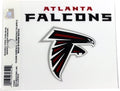 Atlanta Falcons 3 Inch Flat Static Cling Decal