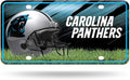 Carolina Panthers Metal Auto Tag License Plate, Field Design, 6x12 Inch