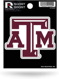 Texas A&M University Aggies 3 Inch Decal Sticker Flat Vinyl Die Cut Auto Home
