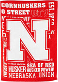 University of Nebraska Cornhuskers Premium Double Sided Banner Flag 28x44 Inch Fan Rules Design Indoor Outdoor