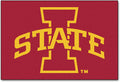 Iowa State University Cyclones Floor Mat Area Rug, 20x30 Inch, Nylon, Anti-Skid Backing