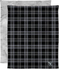 Las Vegas Raiders Throw Blanket, Micro Mink Plush Fleece with Faux Fur Reverse, 48x60 Inch