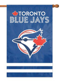 Toronto Blue Jays Premium 2-Sided 28x44 Banner Applique & Embroidered House Flag