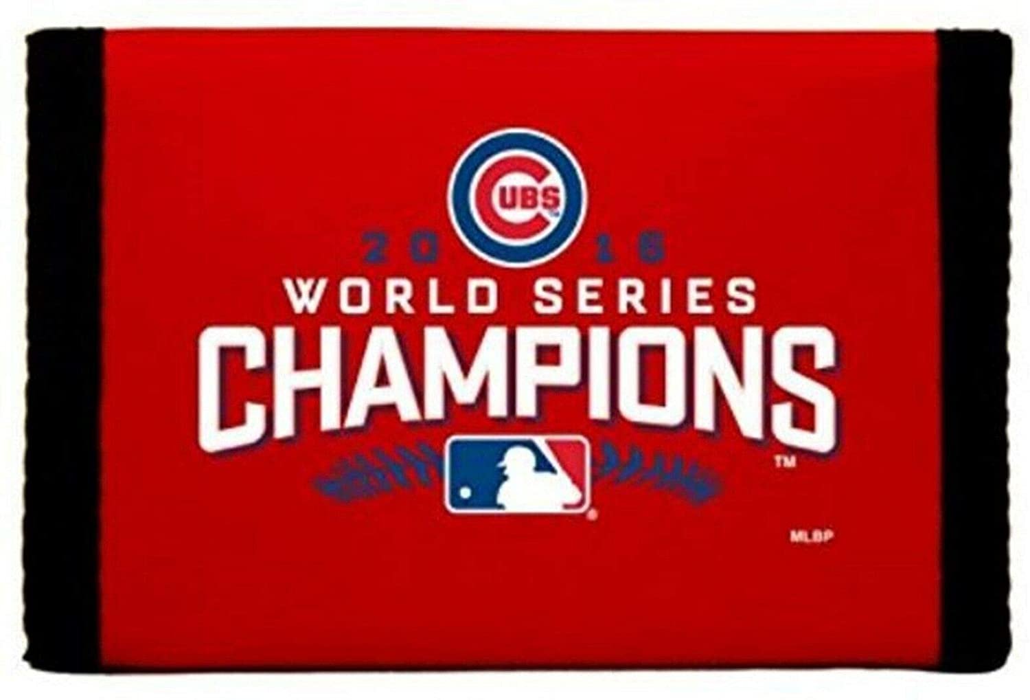Chicago 2016 Champions Wallet Nylon Trifold Printed with Hook & Loop Closure Baseball