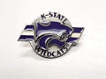 Rico Industries, Inc. Kansas State Wildcats Glossy Metal Hat Lapel Pin Team Logo University