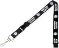 Boston Celtics Lanyard Keychain BLACKOUT Design Premium 2-sided Breakaway Clip Basketball