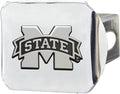 Mississippi State Bulldogs Solid Metal Hitch Cover 2 Inch Square Type III University