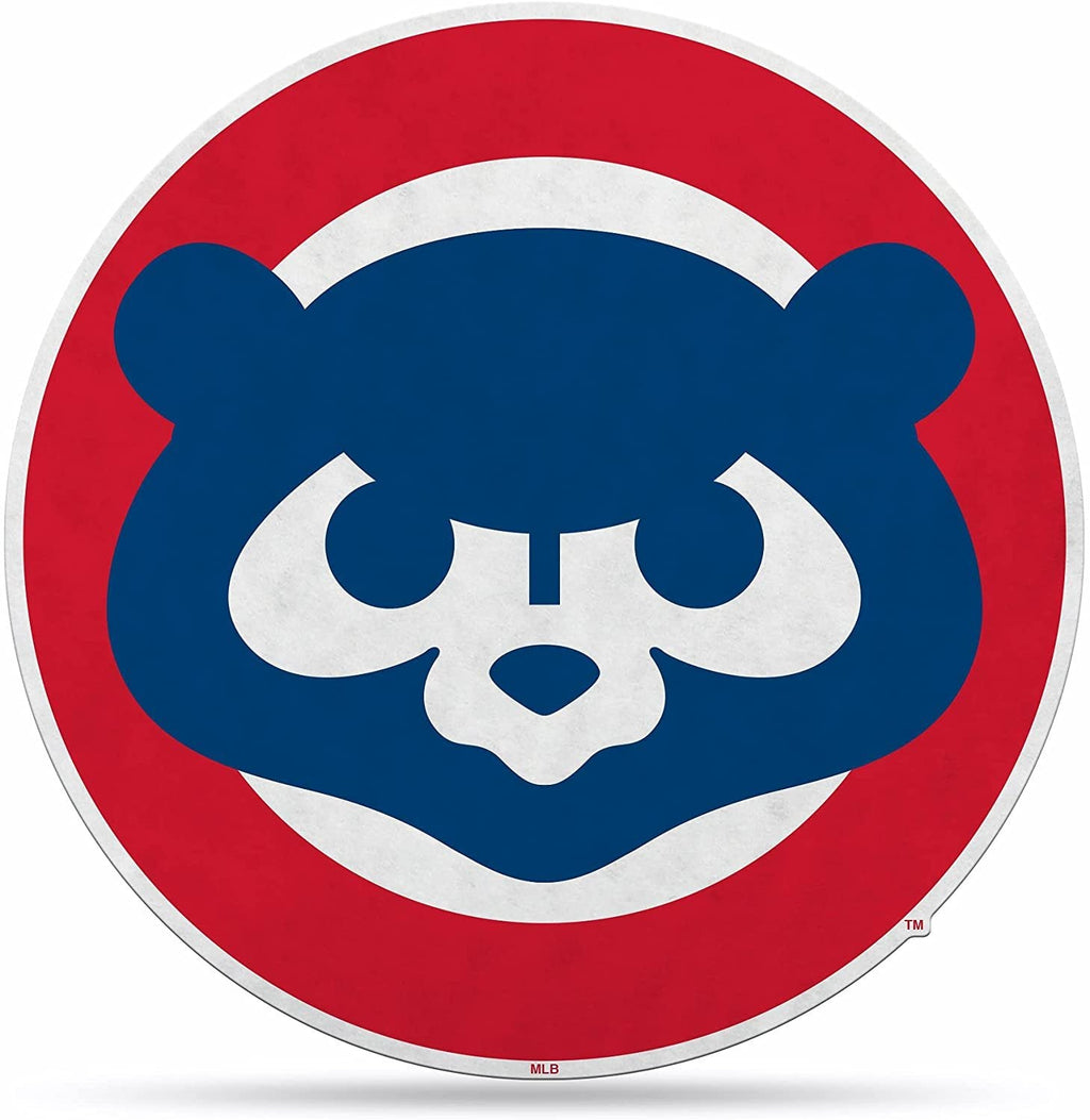 Chicago Cubs Soft Felt Pennant, Retro Design, Shape Cut, 18 Inch, Easy To Hang