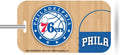 76Ers Blue Team Luggage Tag