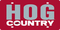 University of Arkansas Razorbacks Premium Laser Cut Tag License Plate, Country Design, Mirrored Acrylic Inlaid, 6x12 Inch