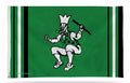 Boston Celtics Premium 3x5 Feet Flag Banner, Retro Logo, Metal Grommets, Outdoor Indoor, Single Sided