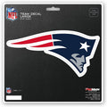 New England Patriots Decal Sticker 8 Inch All Surface Full Adhesive Backing, Logo Design, Die Cut