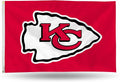 Kansas City Chiefs Premium 3x5 Feet Flag Banner, Metal Grommets, Outdoor or Indoor Use