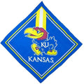 Rico Industries, Inc. Kansas Jayhawks Bandana Lightweight Traditional Fandana Beanie Headband Ninja University of