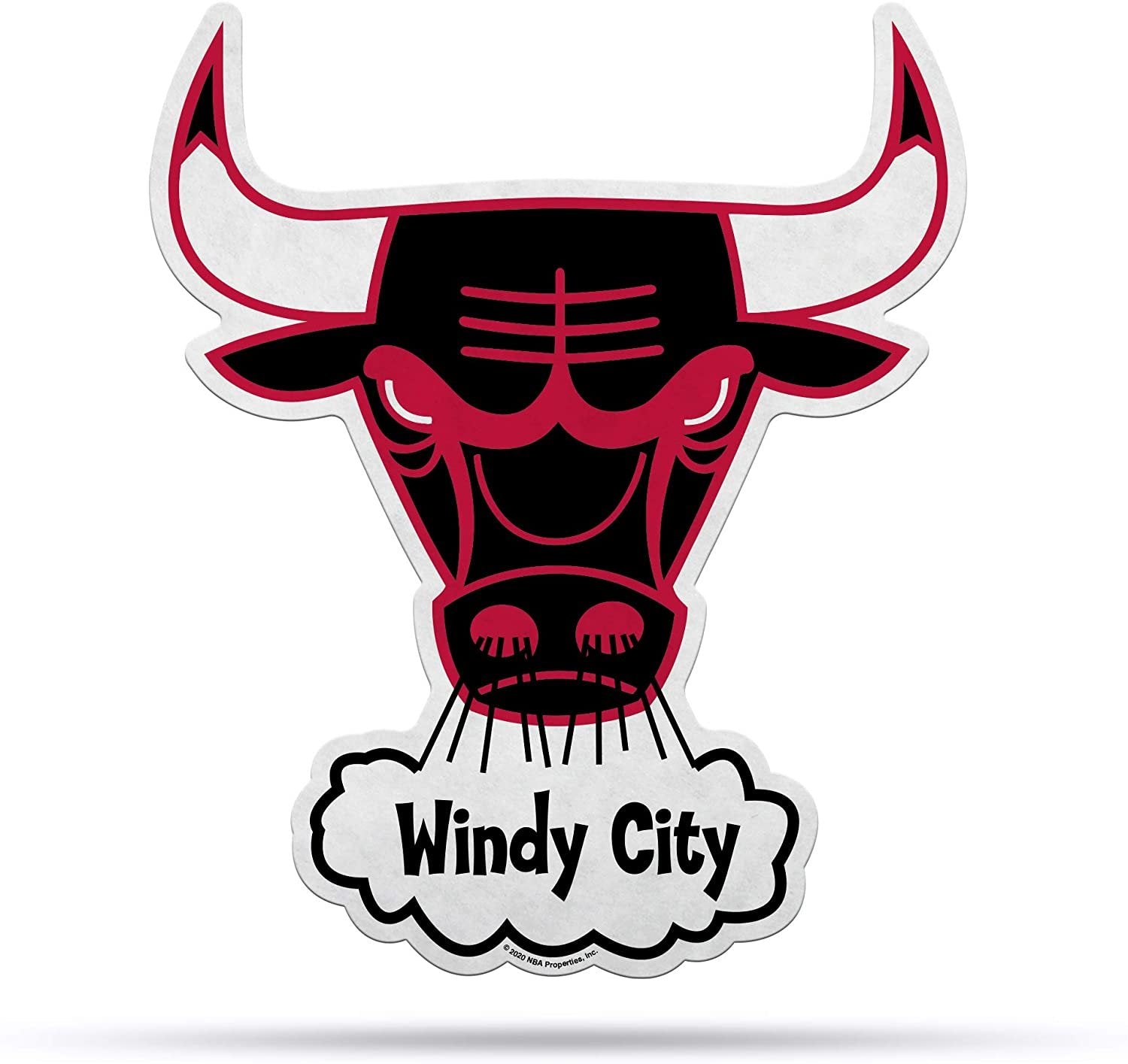 Chicago Bulls 18" Retro Logo Pennant Soft Felt