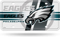 Rico Industries NFL Football Philadelphia Eagles White Metal Auto Tag 8.5" x 11" - Great for Truck/Car/SUV