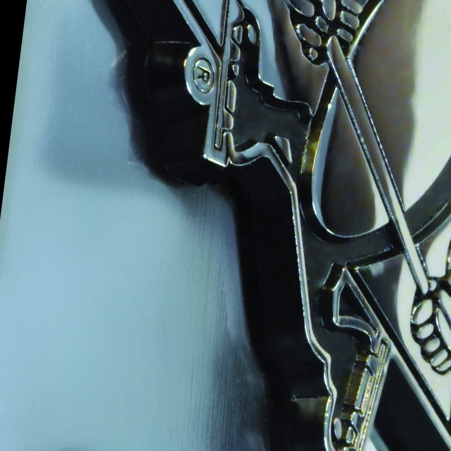 USF South Florida Bulls Hitch Cover Solid Metal with Raised Chrome Metal Emblem 2" Square Type III University of