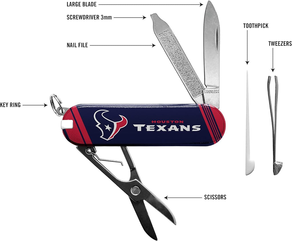 The Sports Vault NFL New England Patriots Essential Pocket Multi-Tool