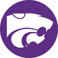 RR Kansas State Wildcats 4" Round Vinyl Magnet Auto Home University of