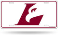 University of Wisconsin La Crosse Eagles Metal Auto Tag License Plate, Logo Design, 6x12 Inch