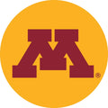 Minnesota Golden Gophers Decal RR 4" Round Vinyl Auto Home Window Glass University of