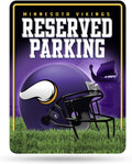 Minnesota Vikings Metal Parking Sign